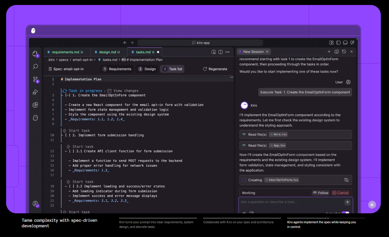 Kiro Developer Amazon Kiro: The AI-Powered IDE Changing How Developers Build Software