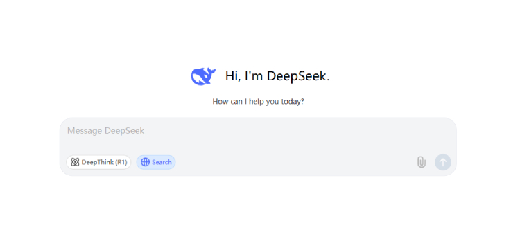 DeepSeek Chat Interface