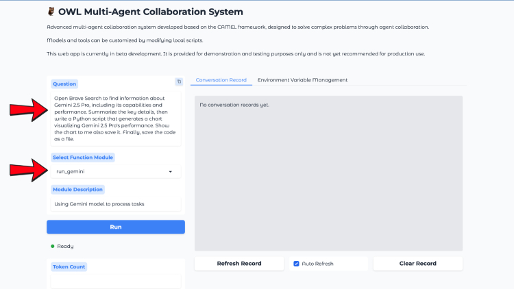 Task Definition and Execution