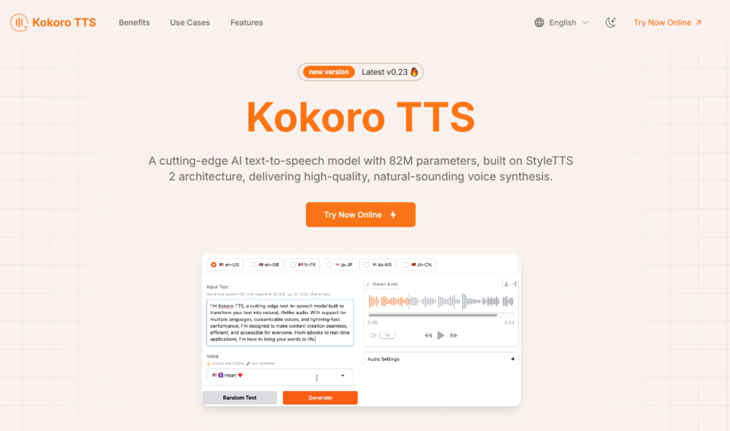 Kokoro TTS 