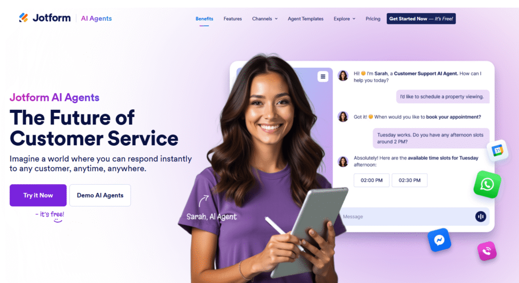 Jotform AI Agents