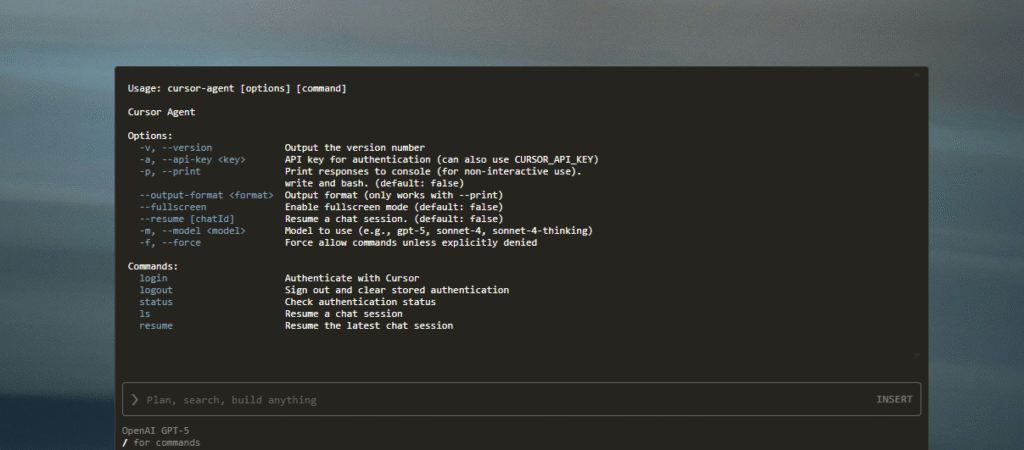Cursor CLI
