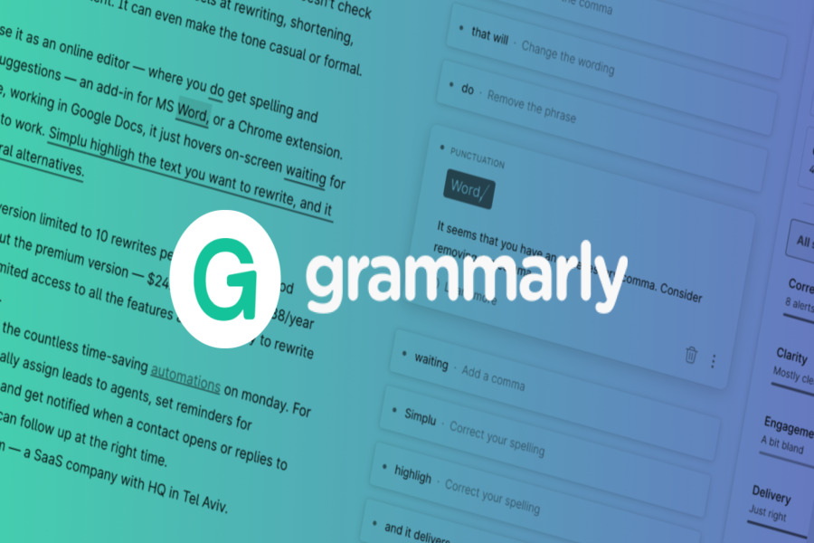 Grammarly AI Writing Assistants