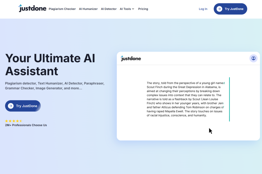 JustDone AI Reviews