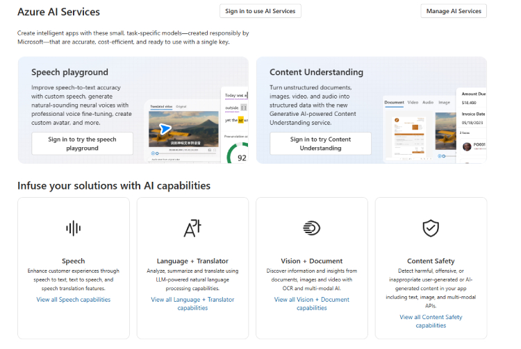 AI Speech to Text tool 2: Microsoft Azure Speech-to-Text