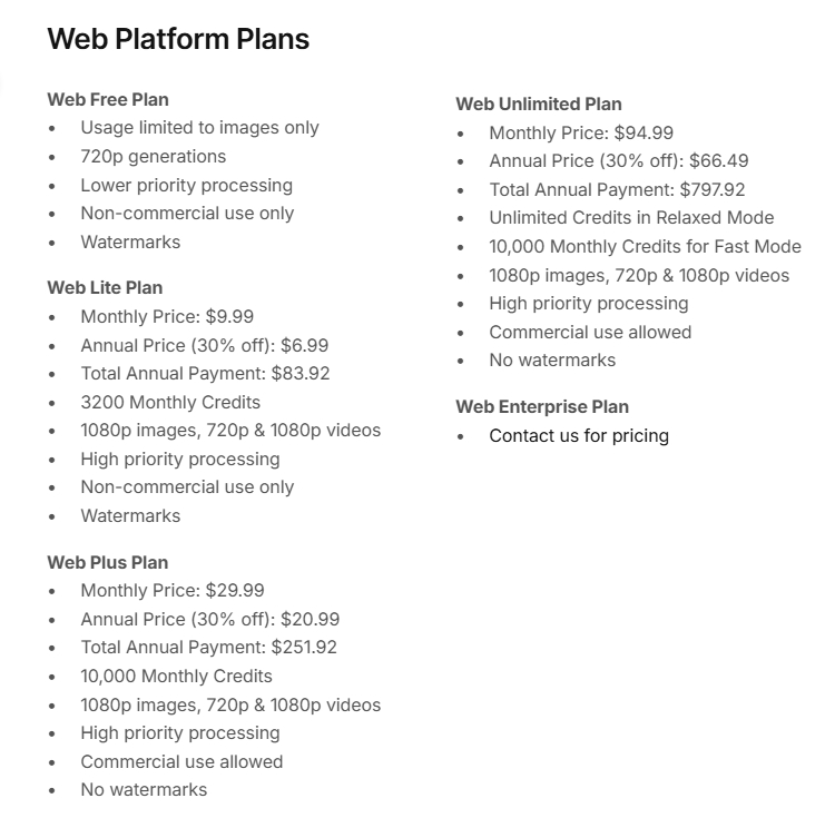 Luma AI Pricing Strategy