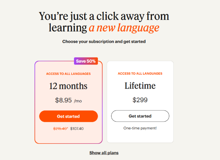 Best AI Language Learning App: Babbel