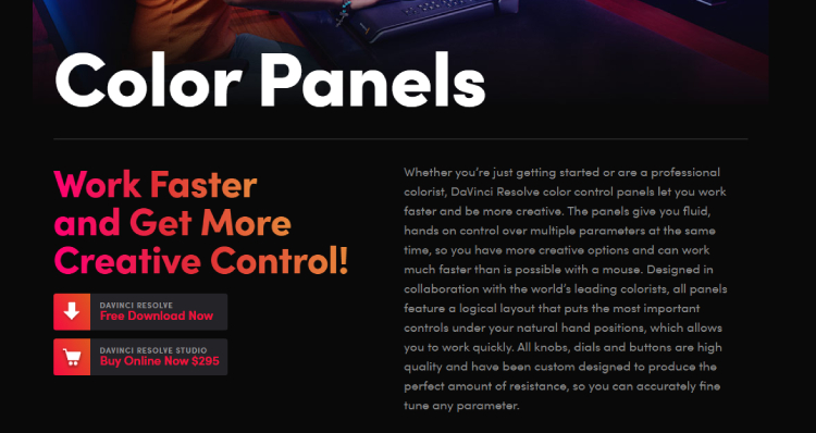 Best AI Software for Film：DaVinci Resolve