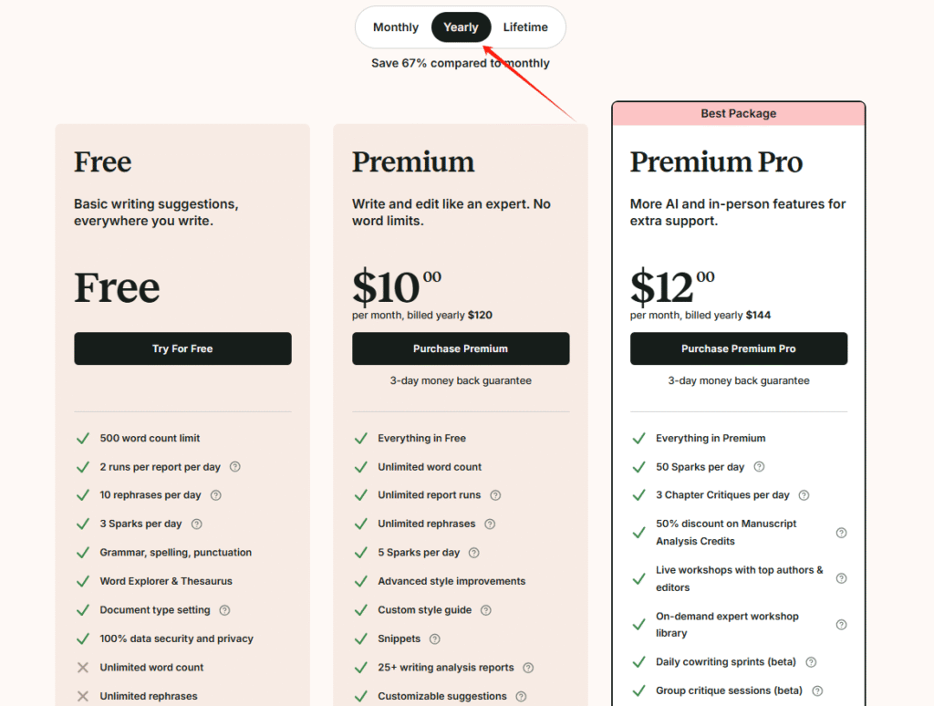 prowritingaid price