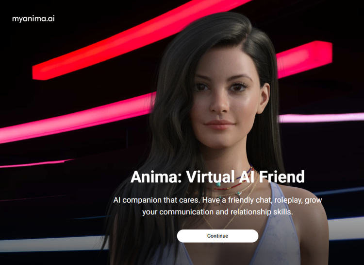 Best AI Girlfriend App：MyAnima