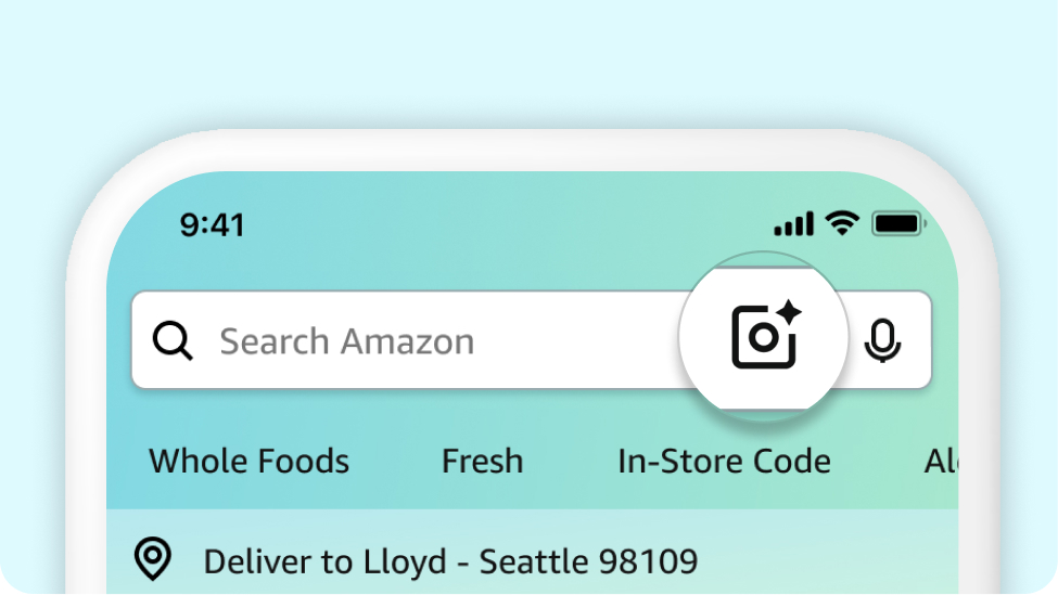 Amazon Lens Live