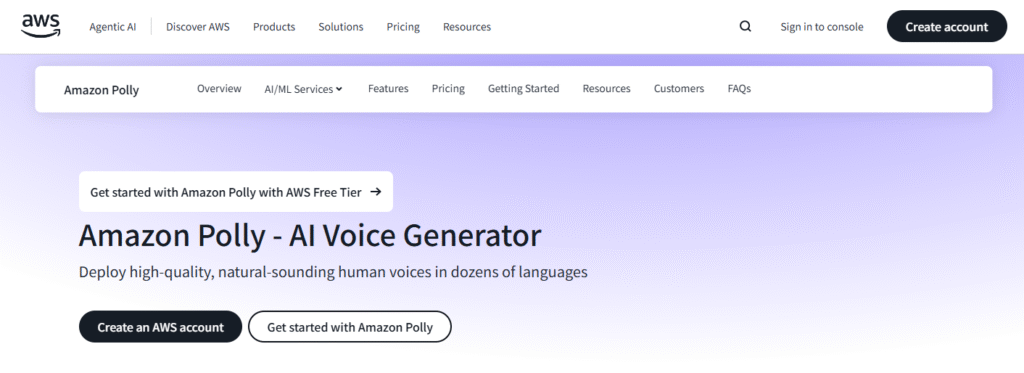 Amazon Polly