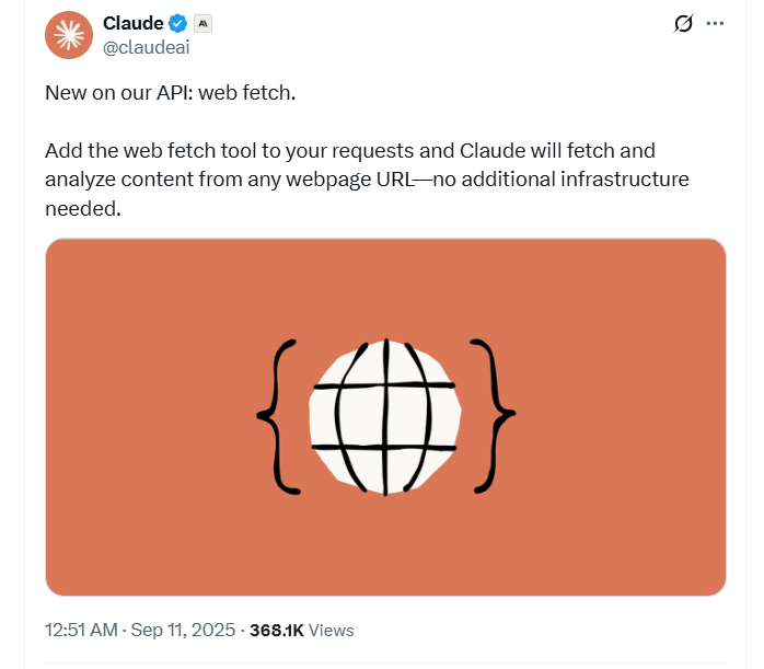 Claude Web Fetch