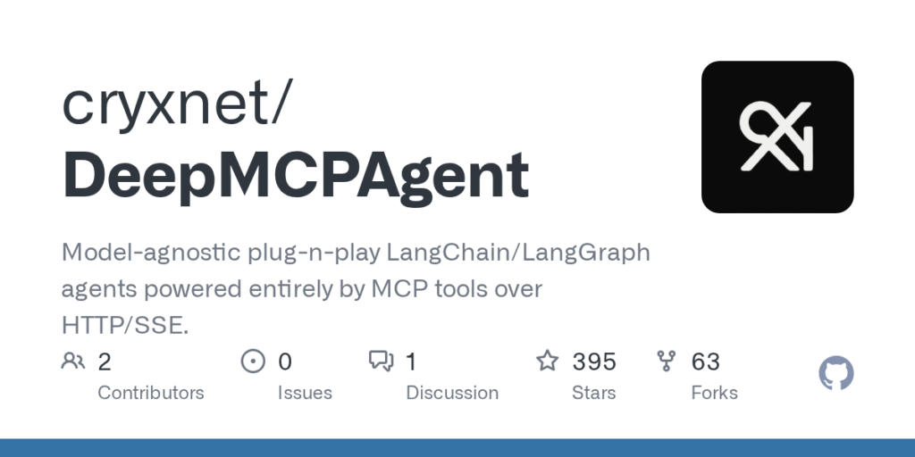 DeepMCPAgent