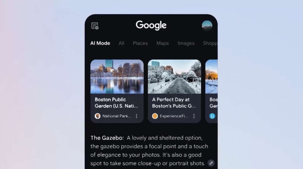 Google AI mode