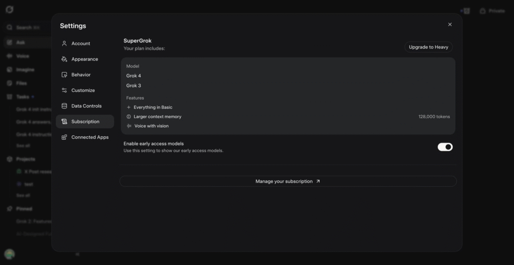 How to access Grok 4 Fast