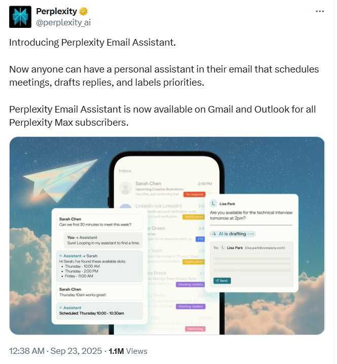Perplexity Email Assistant