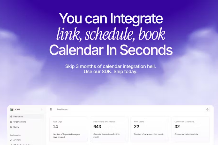 Recal.dev AI - The Headless Backend Solution for Custom Calendar and Booking Systems