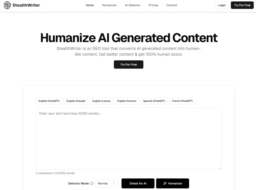 Stealthwriter AI