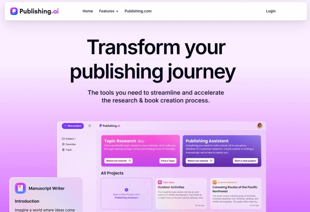 publishing ai reviews​