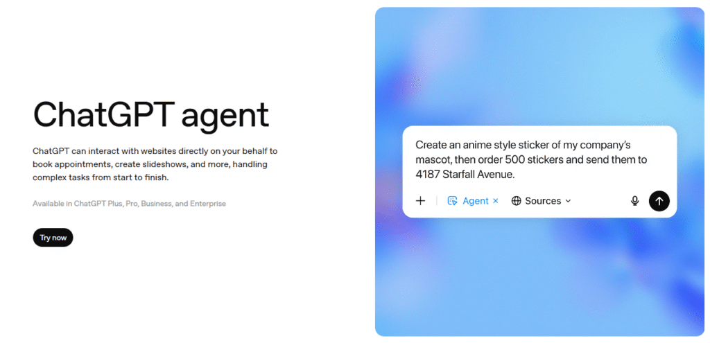 ChatGPT Agent