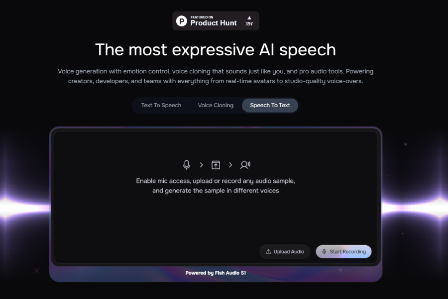 Fish Audio S1 - Expressive Voice Cloning and Text-to-Speech