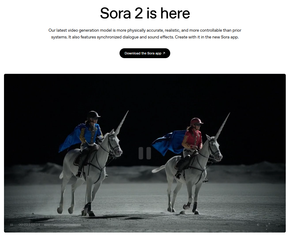 OpenAI's Sora 2