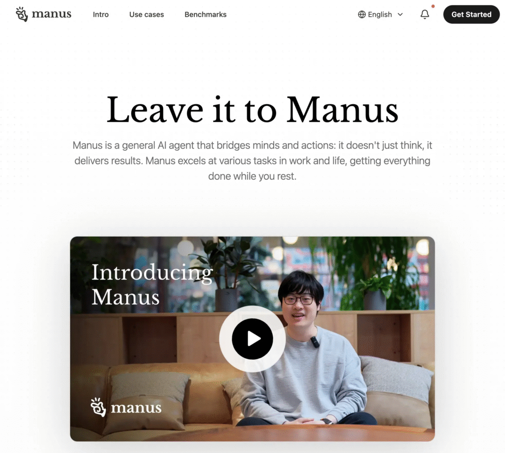 What is manus ai​