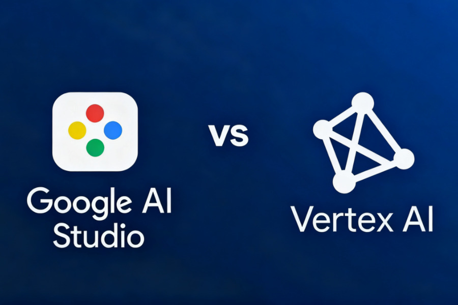 google ai studio vs vertex ai​