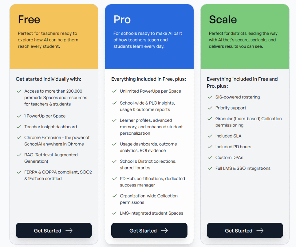 schoolai pricing