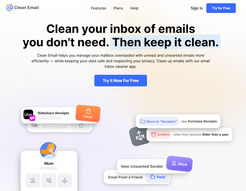 Clean Email Clean Email