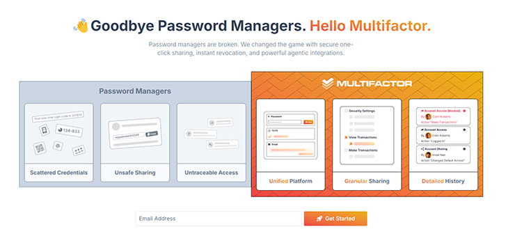 Multifactor - A password manager built for secure sharing with humans & AI